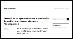 Desktop Screenshot of escorteonline.com